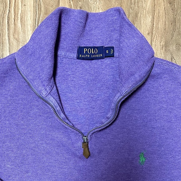 **POLO RALPH LAUREN** zip up sweater SIZE SMALL - Picture 5 of 5